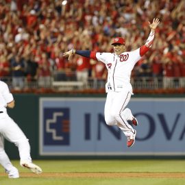 MLB: NL Wild Card-Milwaukee Brewers at Washington Nationals