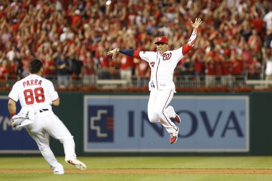 MLB: NL Wild Card-Milwaukee Brewers at Washington Nationals