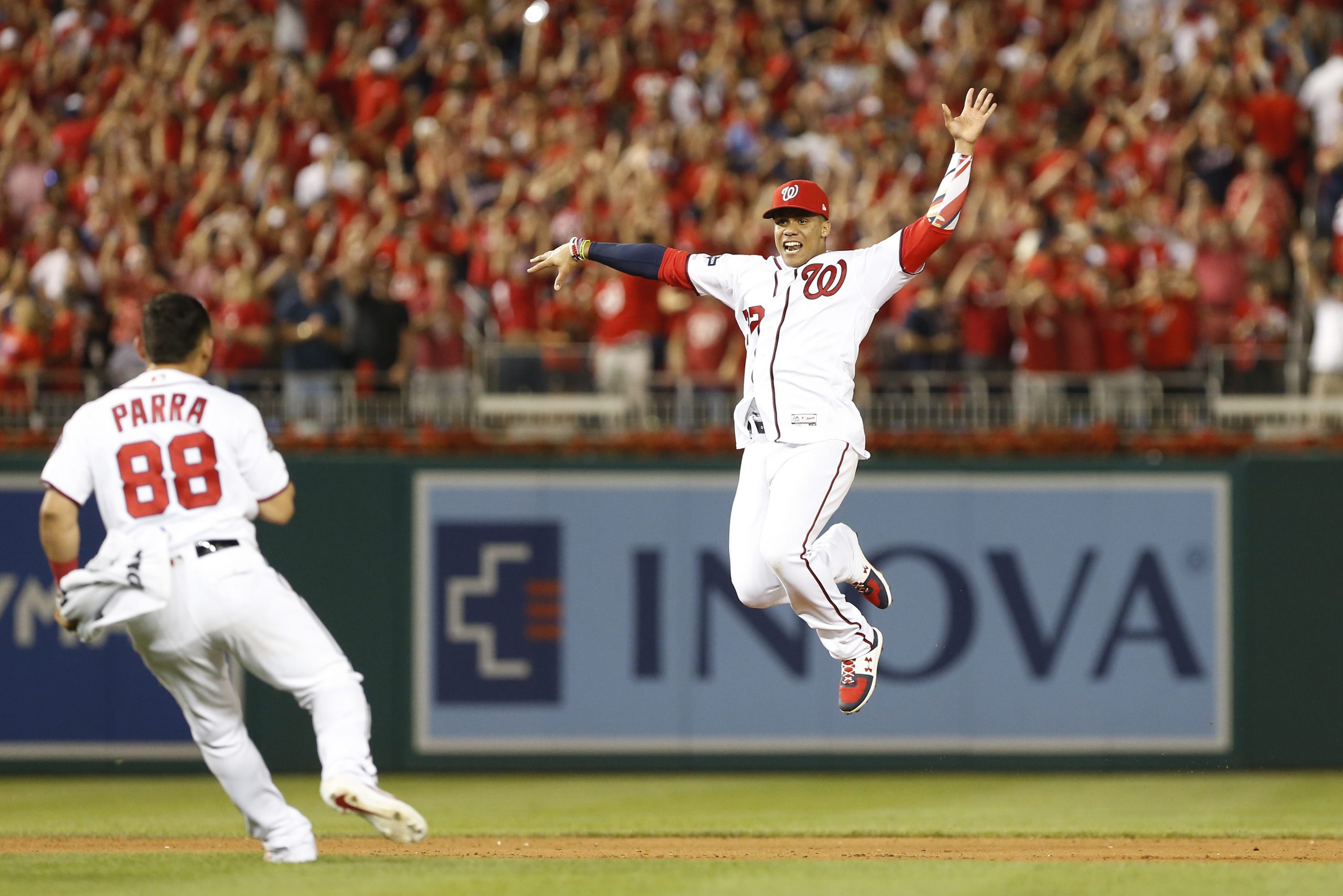 MLB: NL Wild Card-Milwaukee Brewers at Washington Nationals