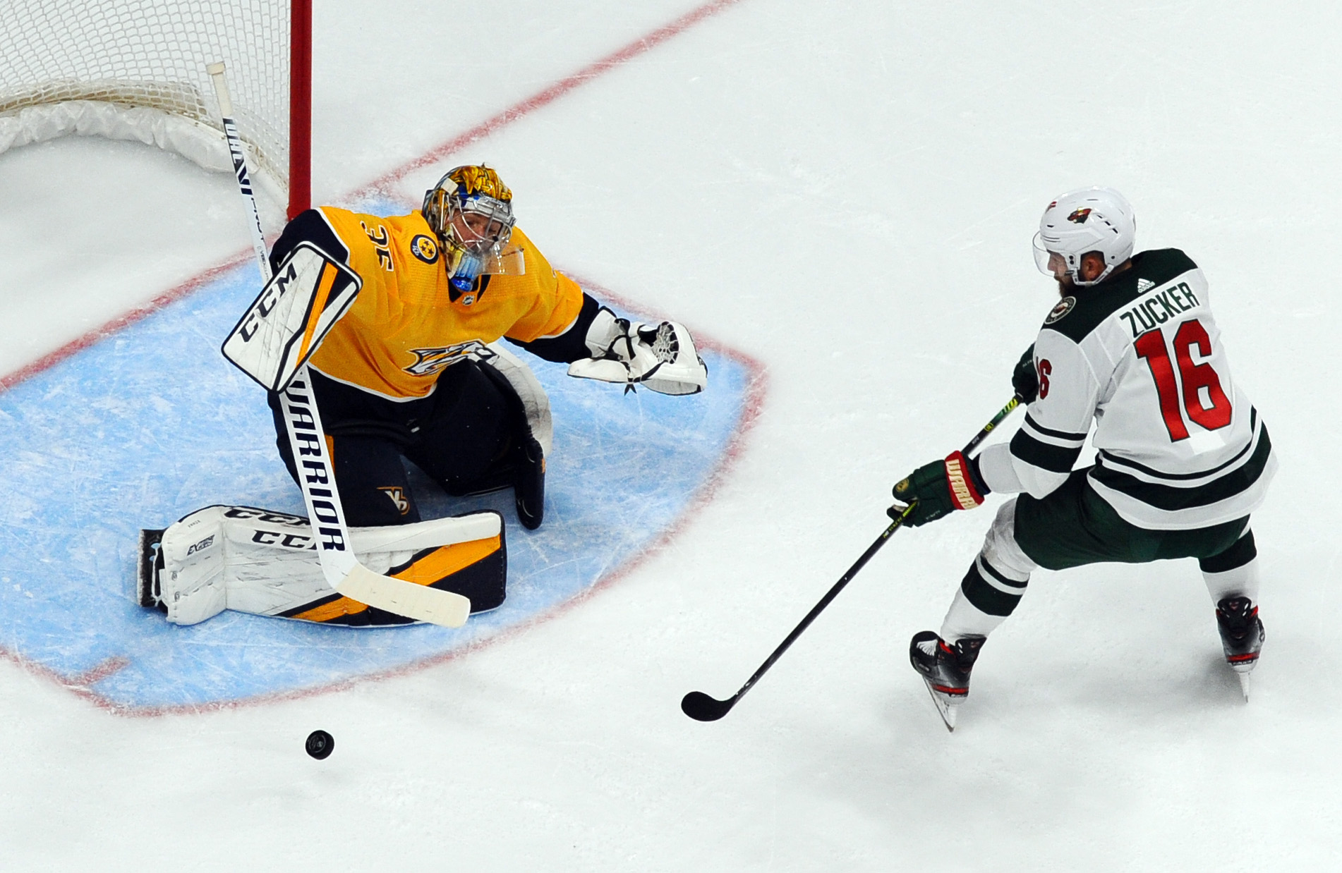 NHL: Minnesota Wild at Nashville Predators