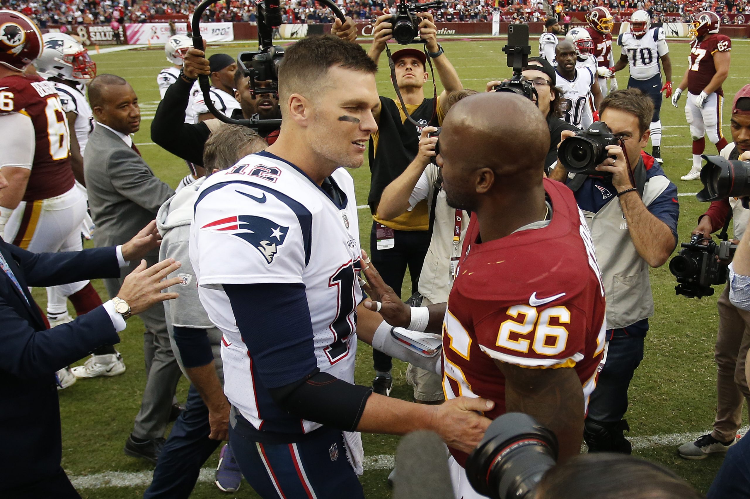 NFL: New England Patriots at Washington Redskins