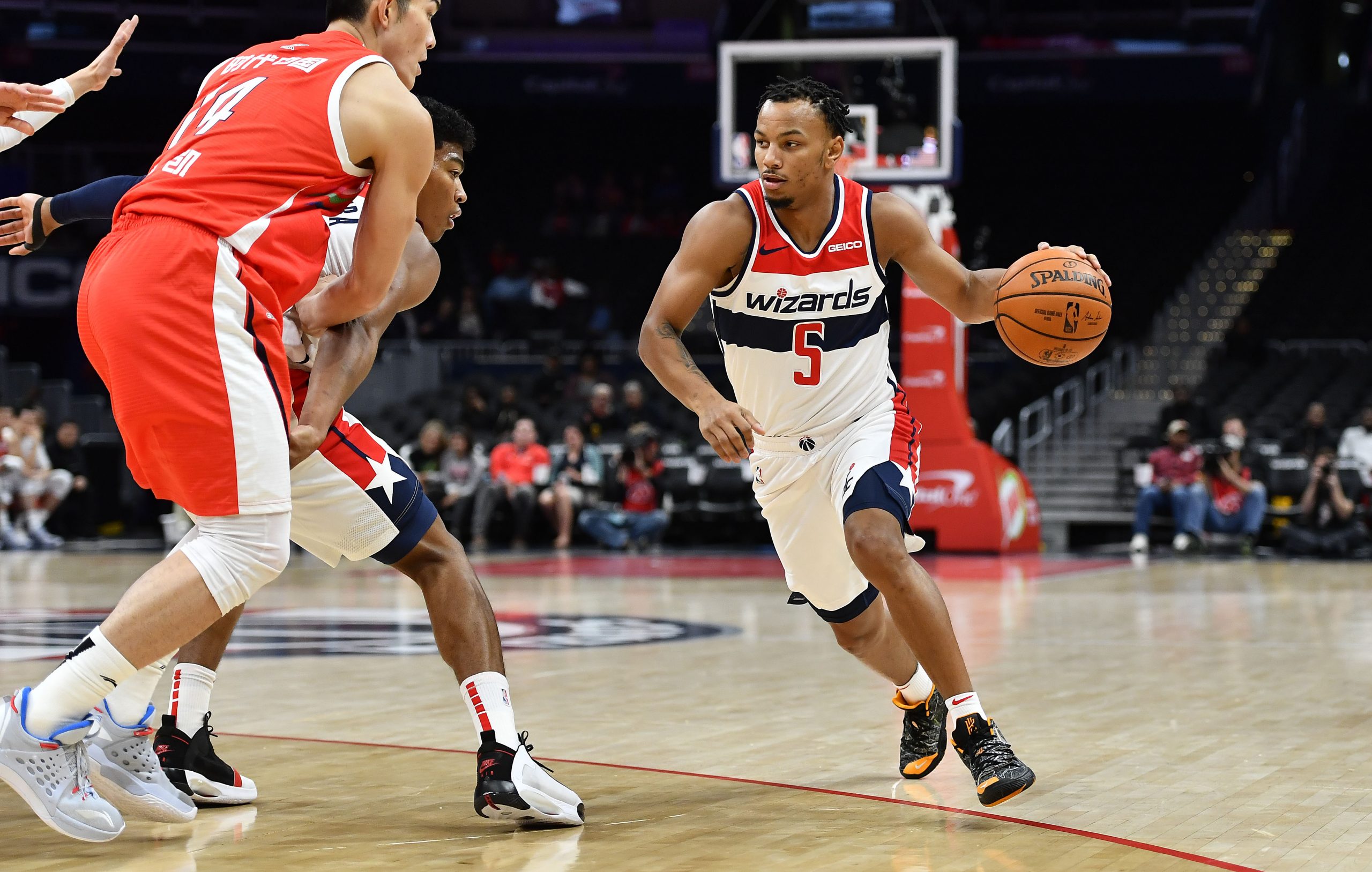 NBA: Preseason-Chinese Loong Lions at Washington Wizards