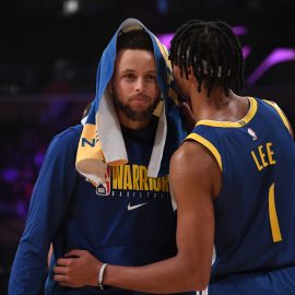 NBA: Preseason-Golden State Warriors at Los Angeles Lakers