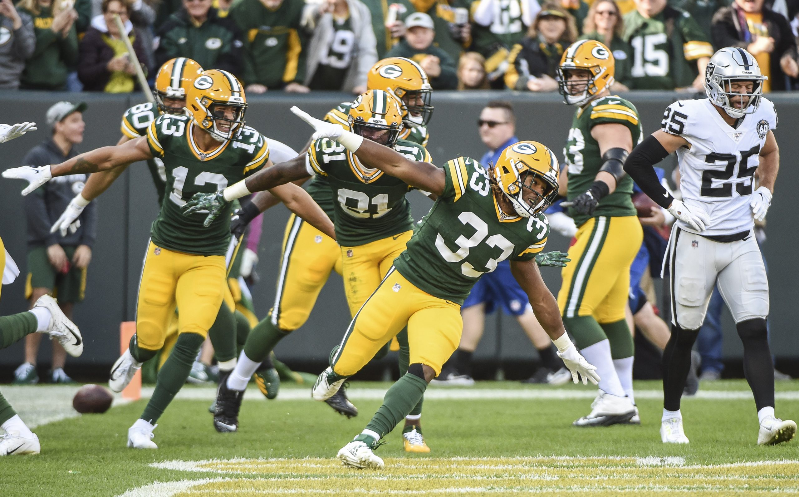 NFL: Oakland Raiders at Green Bay Packers