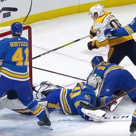 how-many-games-will-robert-bortuzzo-be-suspended-for-this-dangerous-looking-crosscheck-on-viktor-arvidsson-highlights-recap-postgame-1