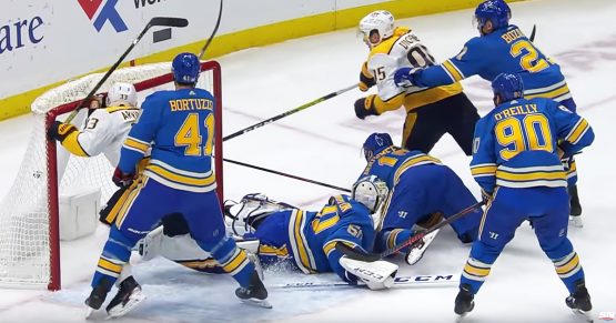 how-many-games-will-robert-bortuzzo-be-suspended-for-this-dangerous-looking-crosscheck-on-viktor-arvidsson-highlights-recap-postgame-1