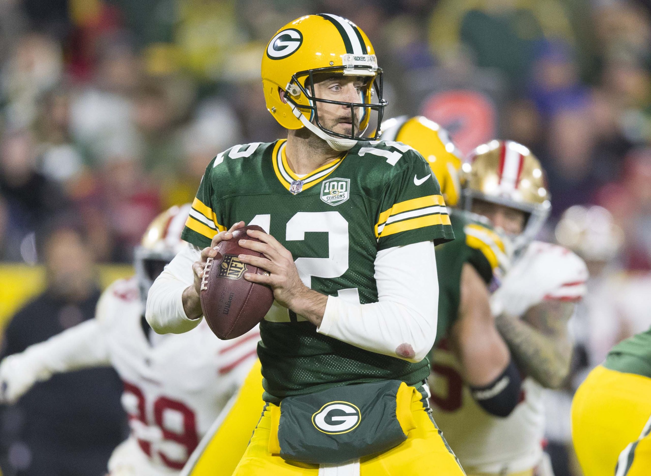 NFL: San Francisco 49ers at Green Bay Packers