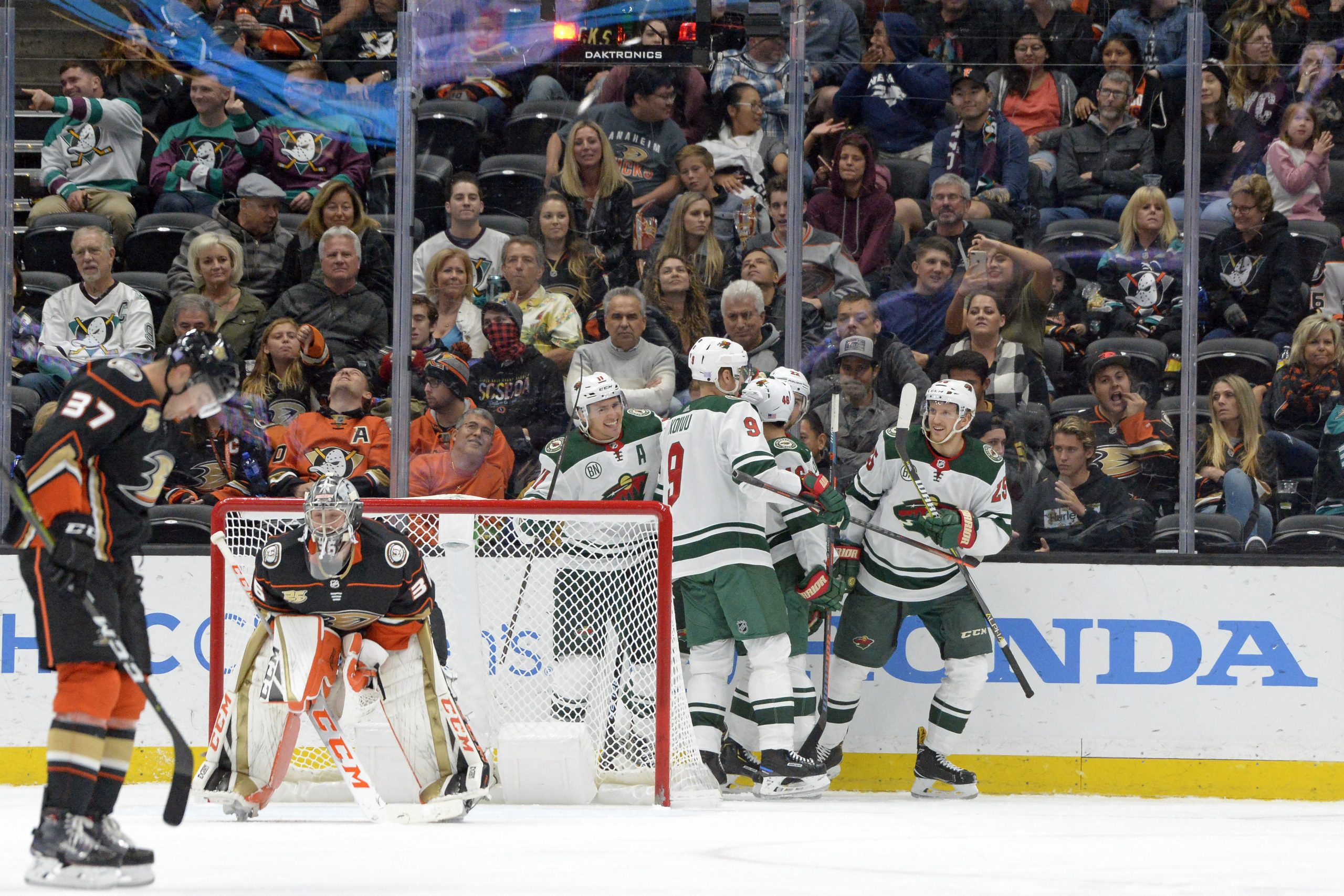 NHL: Minnesota Wild at Anaheim Ducks