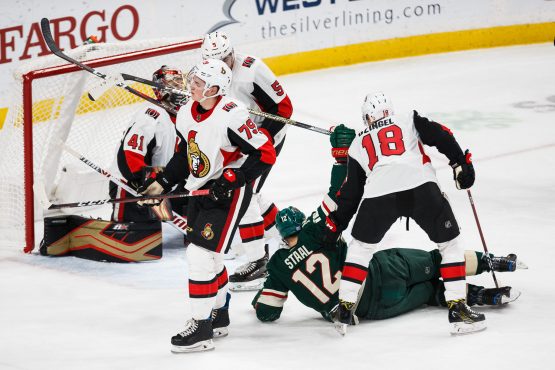 NHL: Ottawa Senators at Minnesota Wild