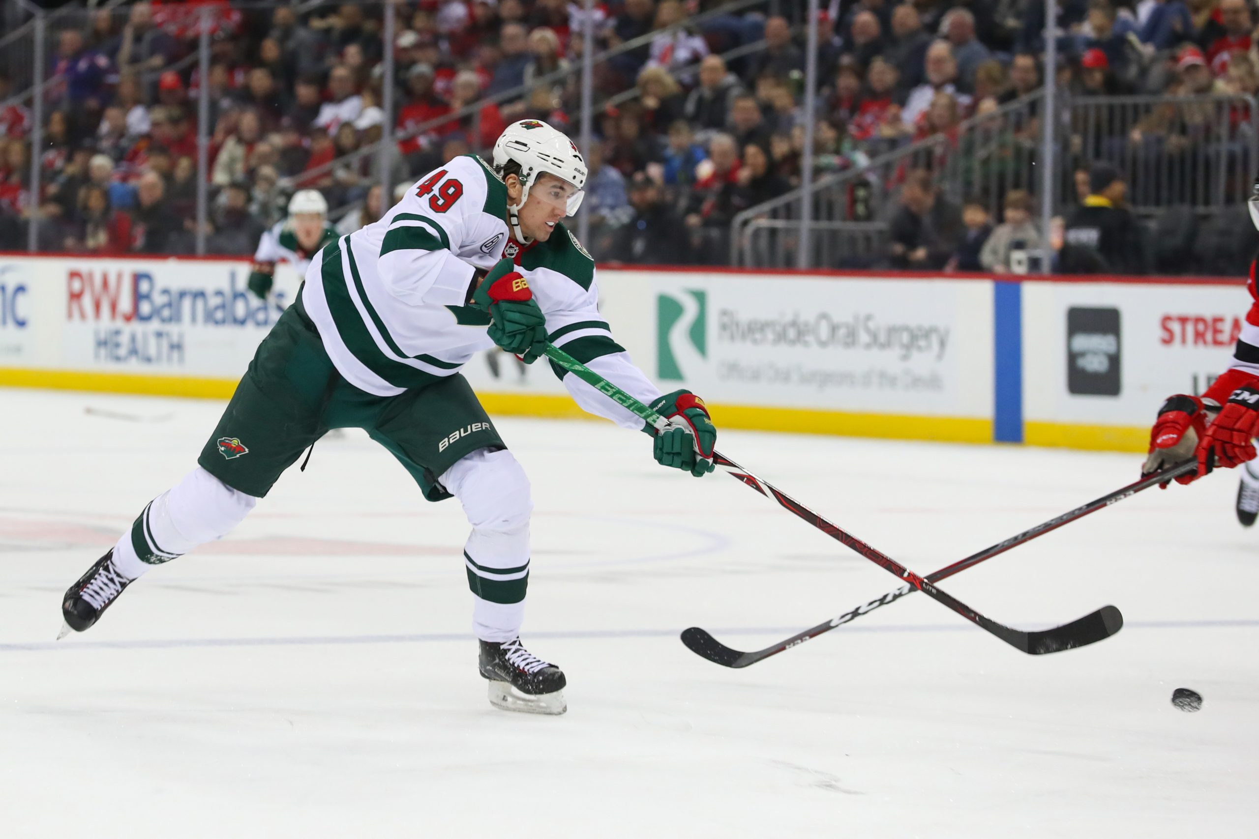 NHL: Minnesota Wild at New Jersey Devils