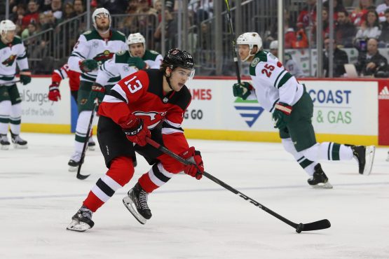 NHL: Minnesota Wild at New Jersey Devils