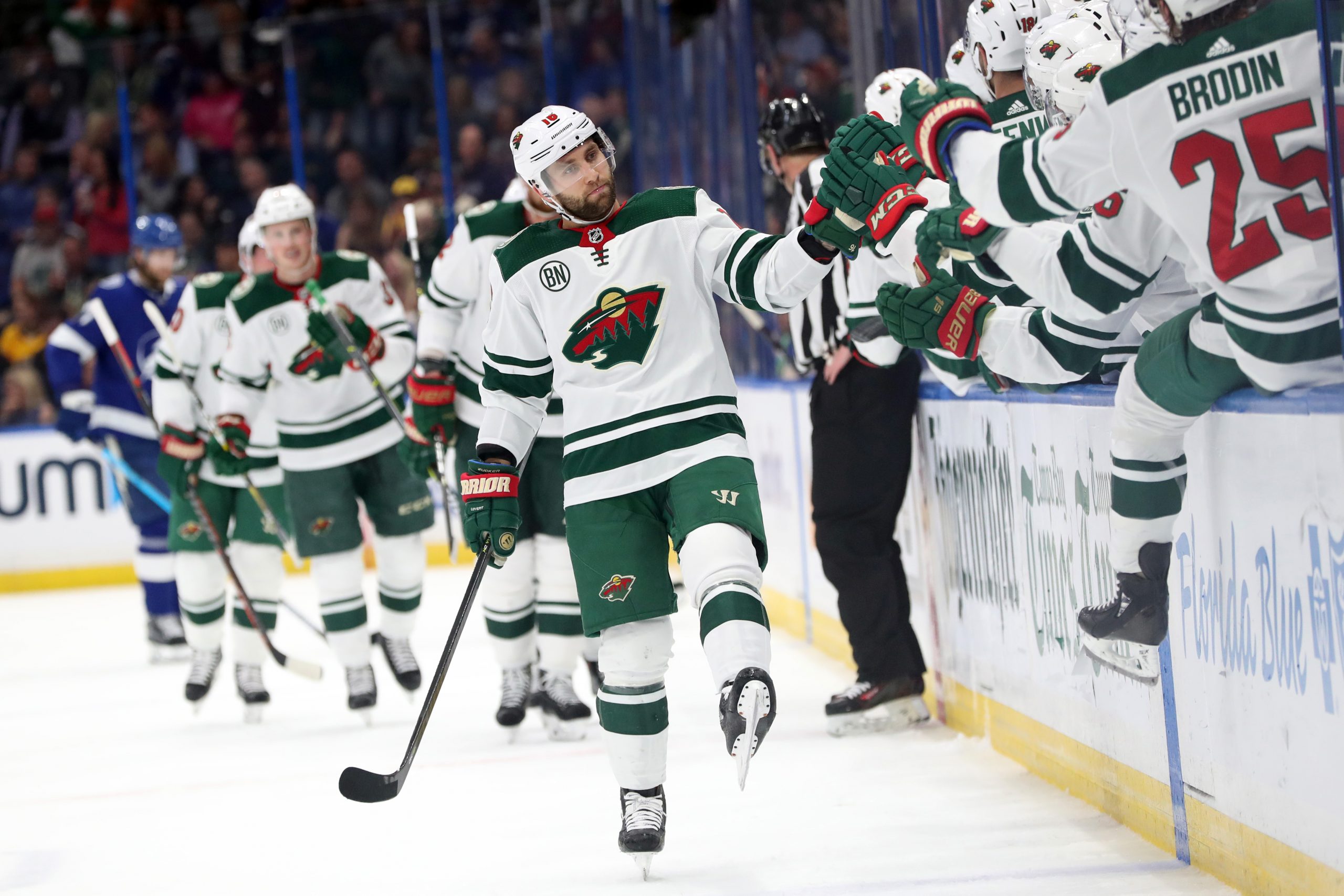 NHL: Minnesota Wild at Tampa Bay Lightning