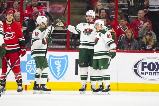 NHL: Minnesota Wild at Carolina Hurricanes