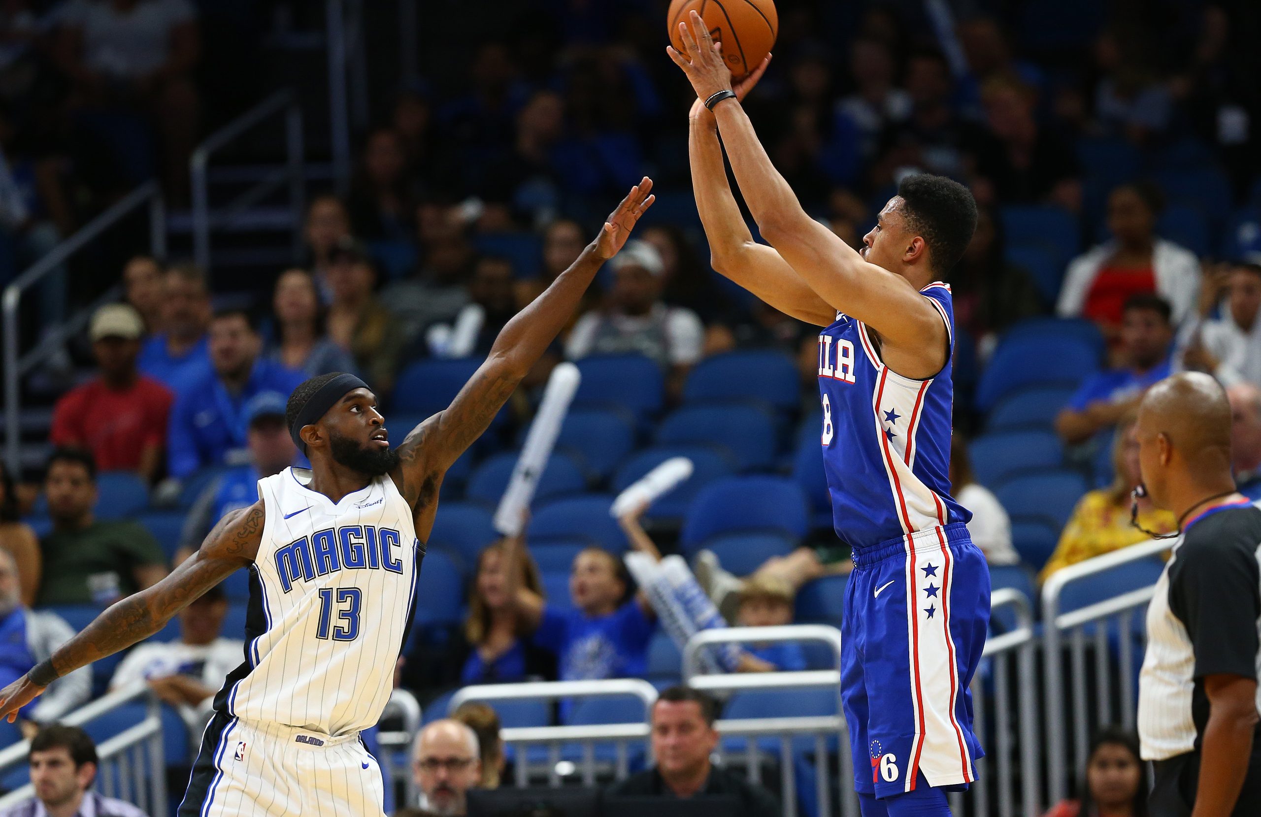 NBA: Preseason-Philadelphia 76ers at Orlando Magic