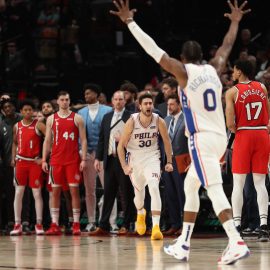 NBA: Philadelphia 76ers at Portland Trail Blazers