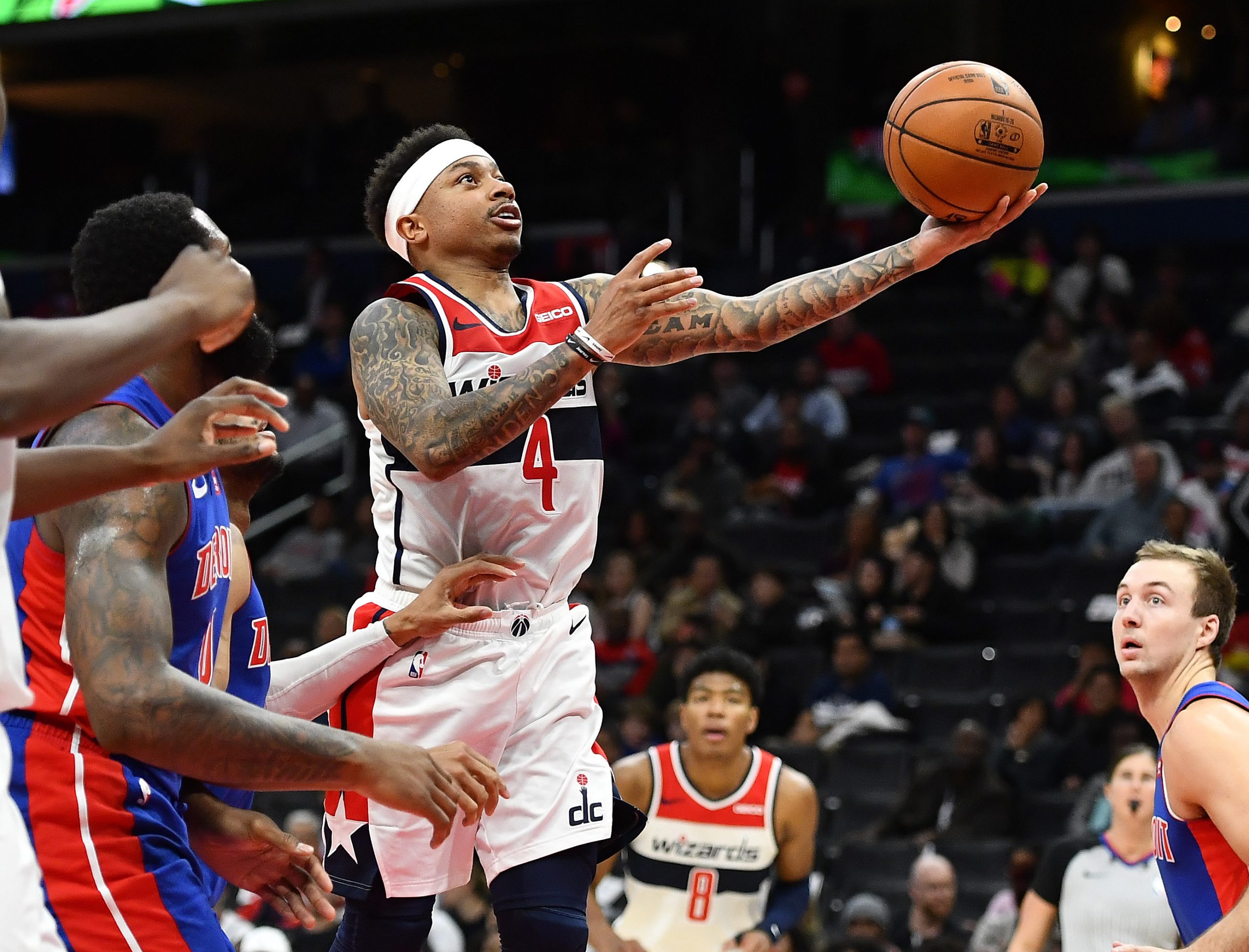 NBA: Detroit Pistons at Washington Wizards