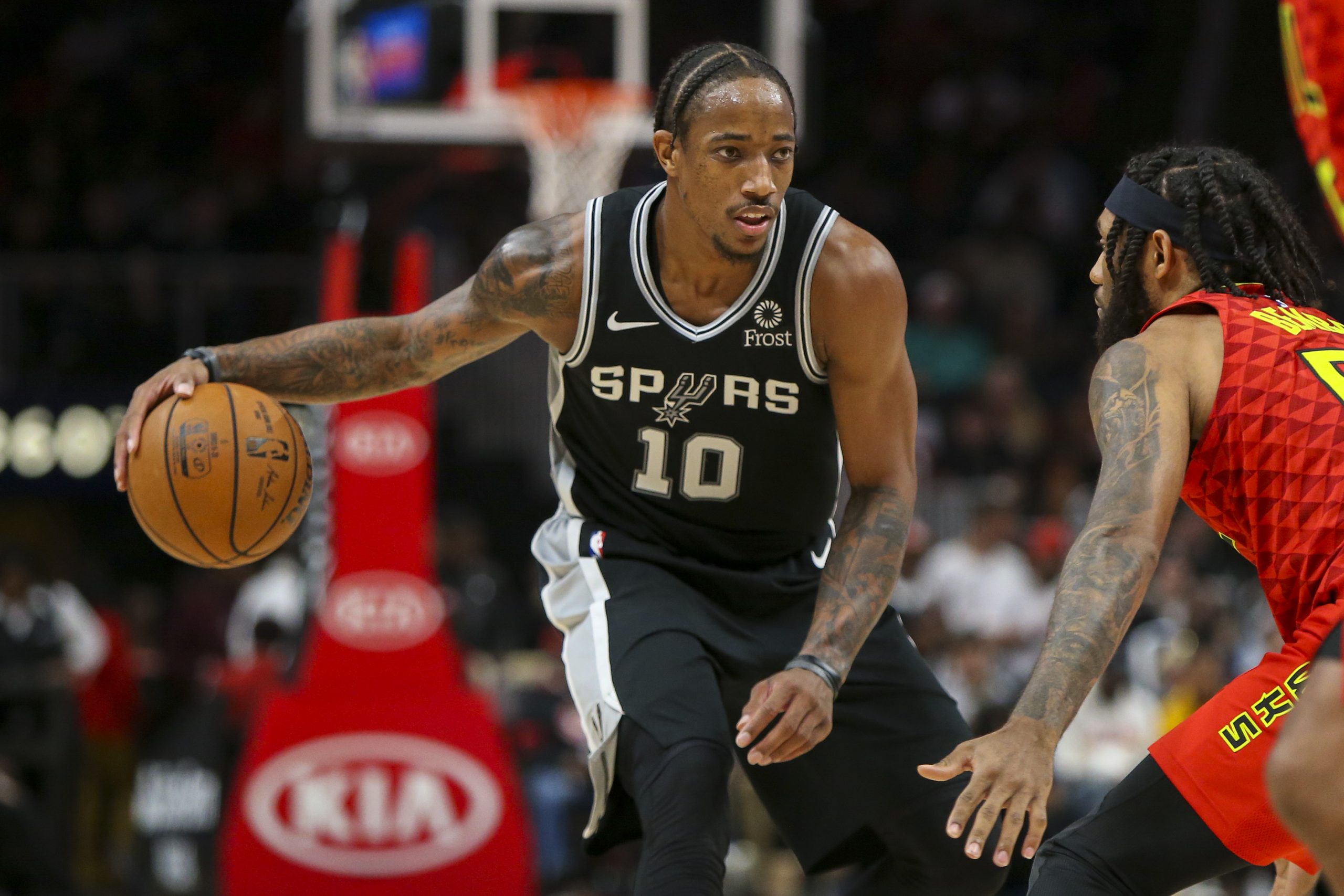 NBA: San Antonio Spurs at Atlanta Hawks