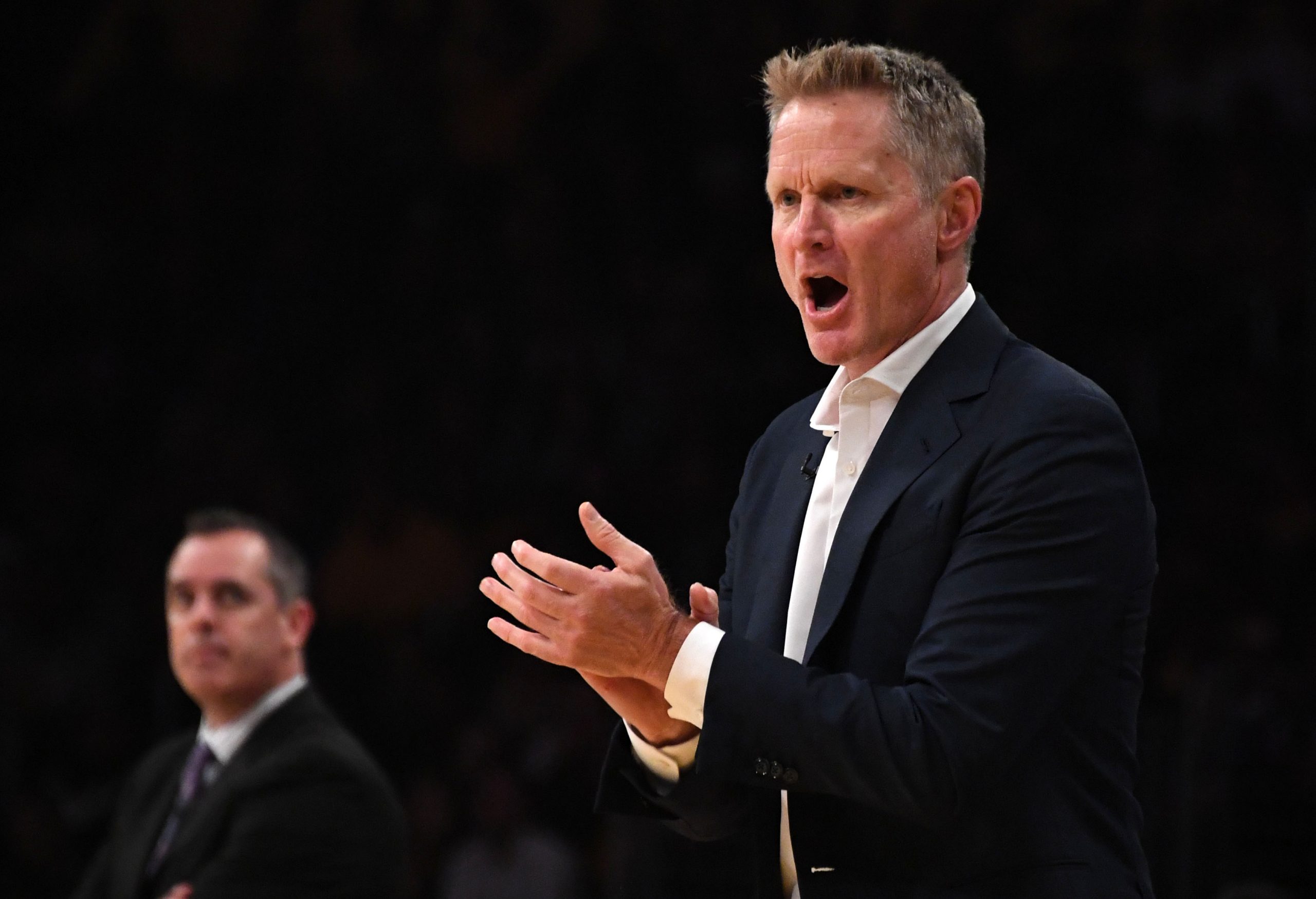 NBA: Golden State Warriors at Los Angeles Lakers