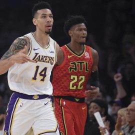 NBA: Atlanta Hawks at Los Angeles Lakers