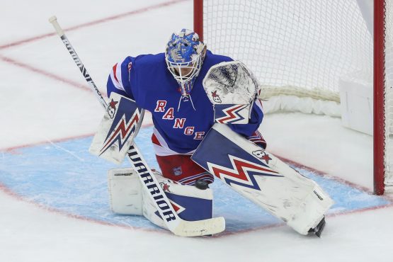 NHL: New York Rangers at New Jersey Devils