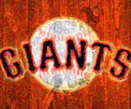 giants wooden logo+