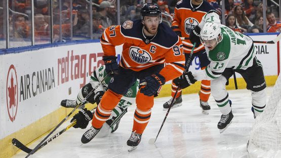 Mattias Janmark, Connor McDavid