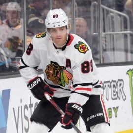 NHL: Chicago Blackhawks at Boston Bruins