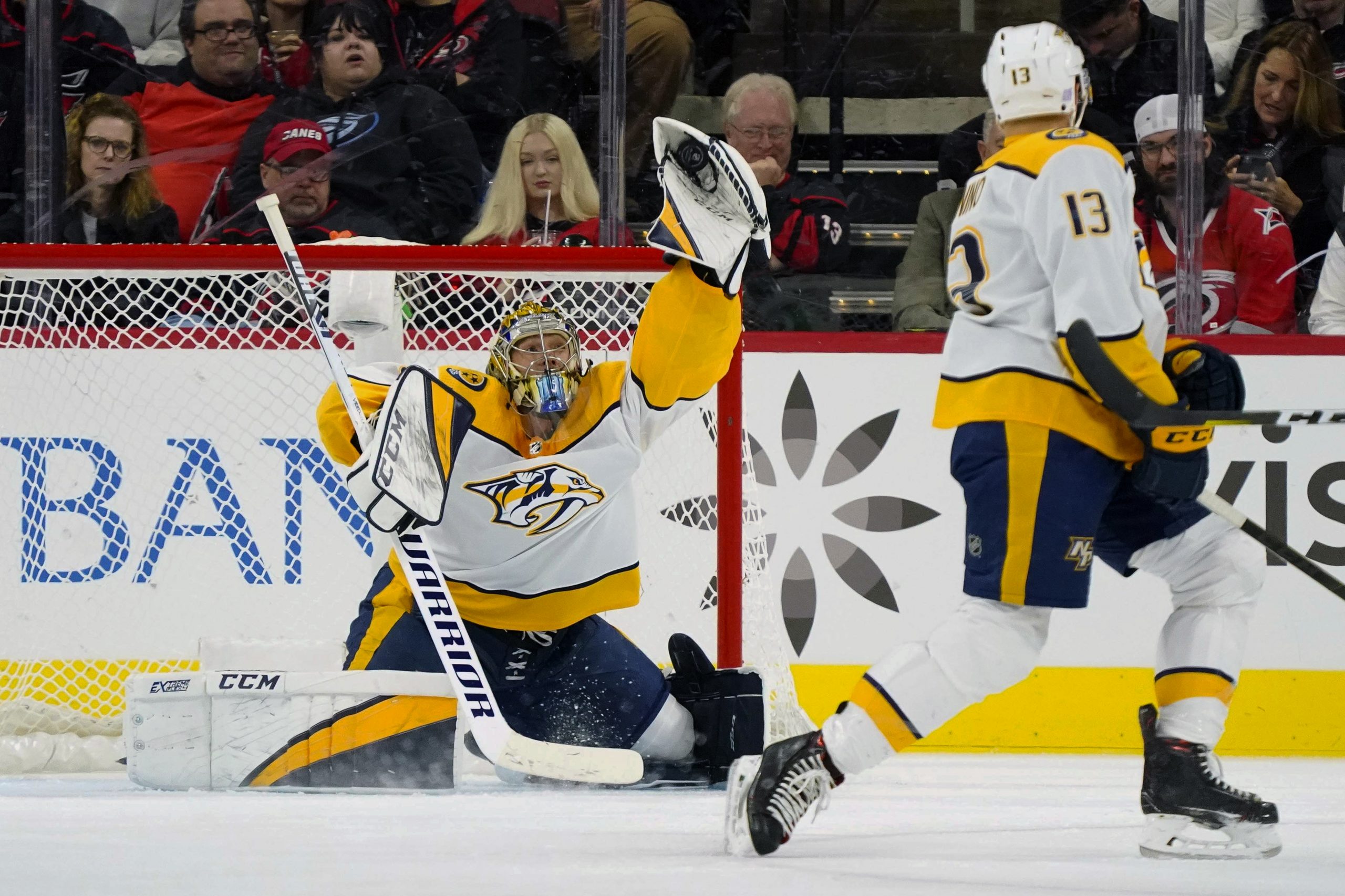 NHL: Nashville Predators at Carolina Hurricanes