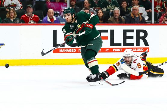 NHL: Calgary Flames at Minnesota Wild