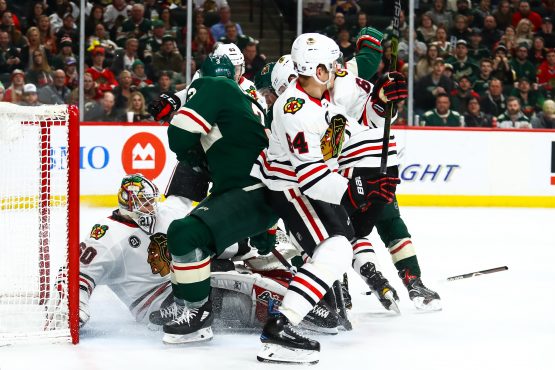 NHL: Chicago Blackhawks at Minnesota Wild