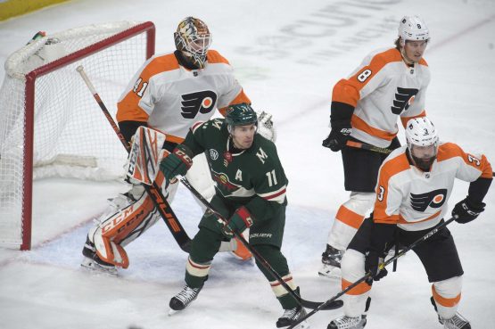 NHL: Philadelphia Flyers at Minnesota Wild