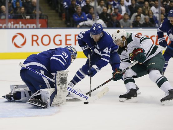 NHL: Minnesota Wild at Toronto Maple Leafs