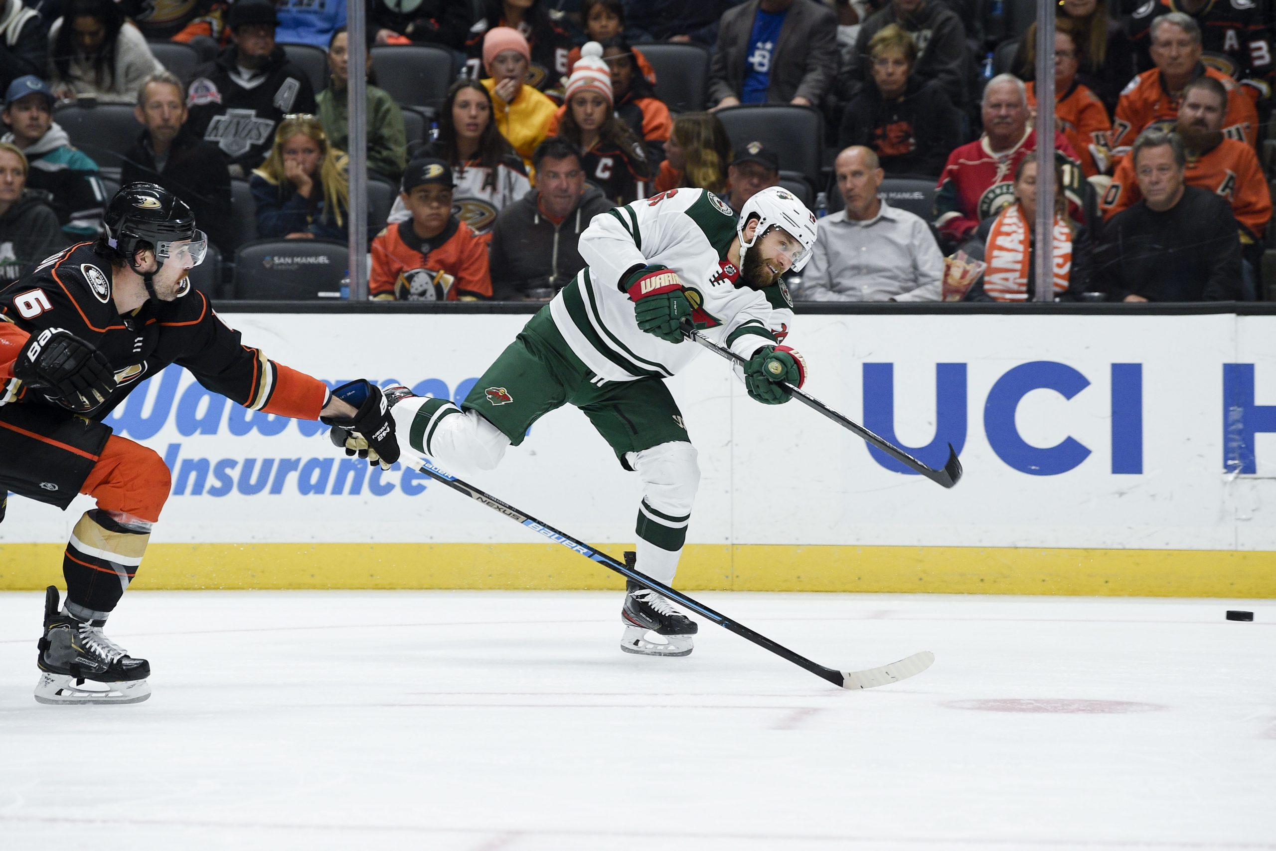 NHL: Minnesota Wild at Anaheim Ducks