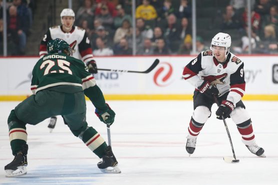 NHL: Arizona Coyotes at Minnesota Wild