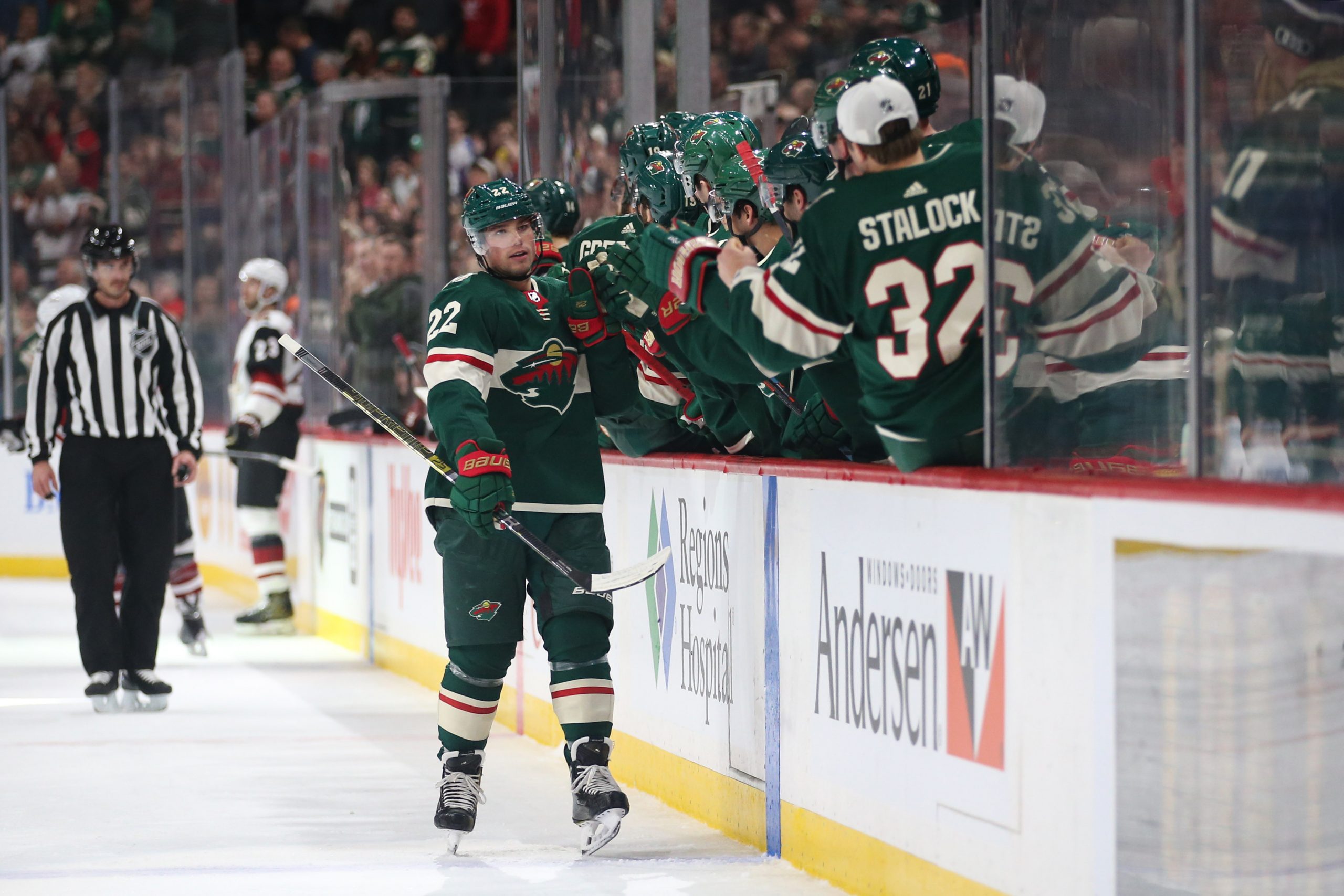 NHL: Arizona Coyotes at Minnesota Wild