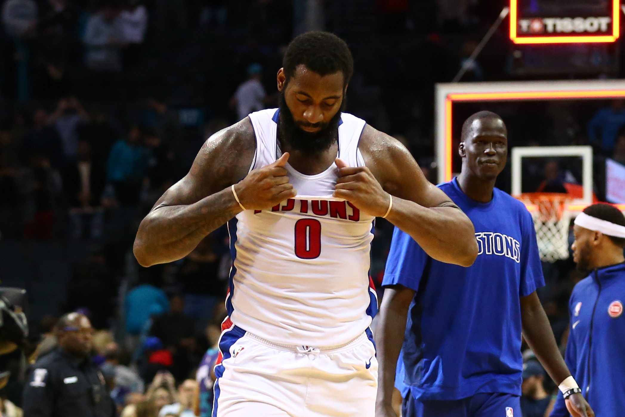 NBA: Detroit Pistons at Charlotte Hornets