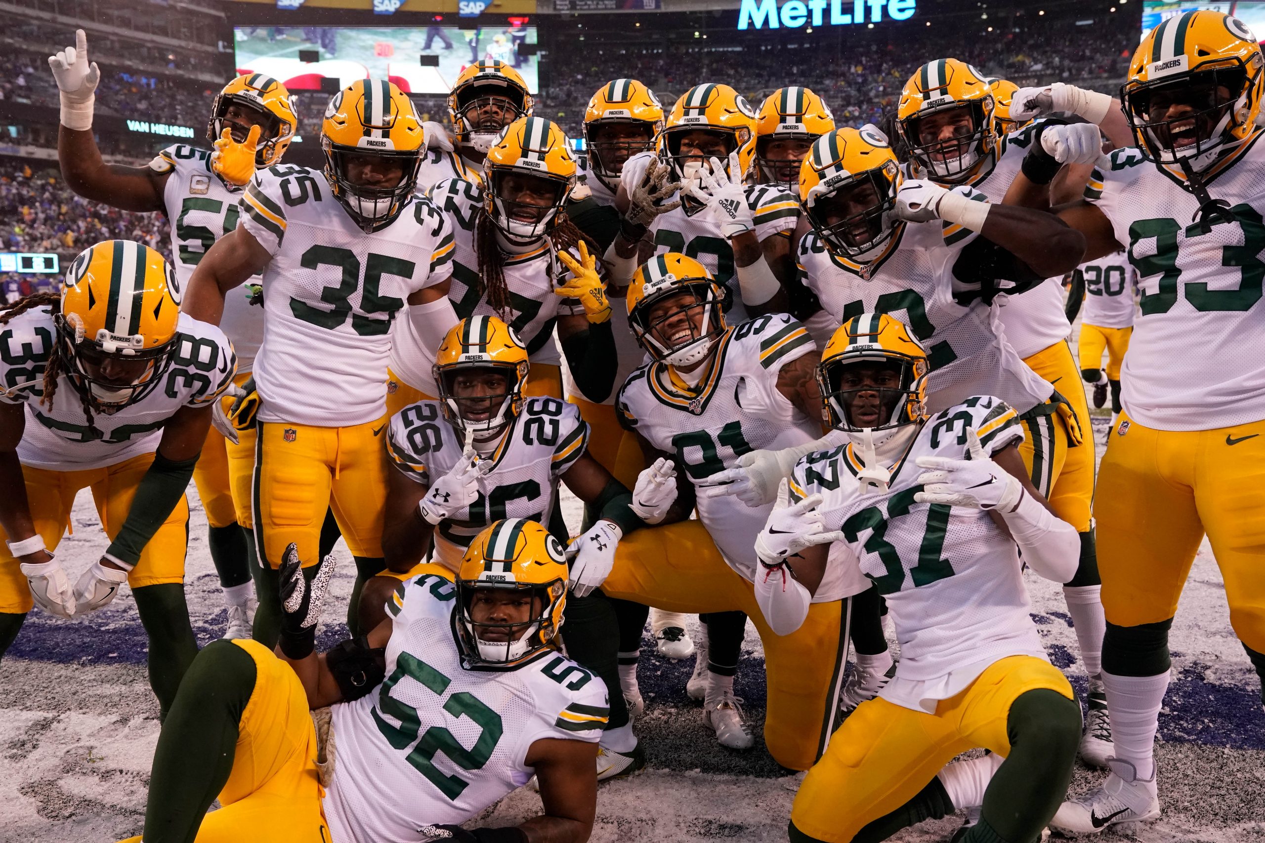 NFL: Green Bay Packers at New York Giants