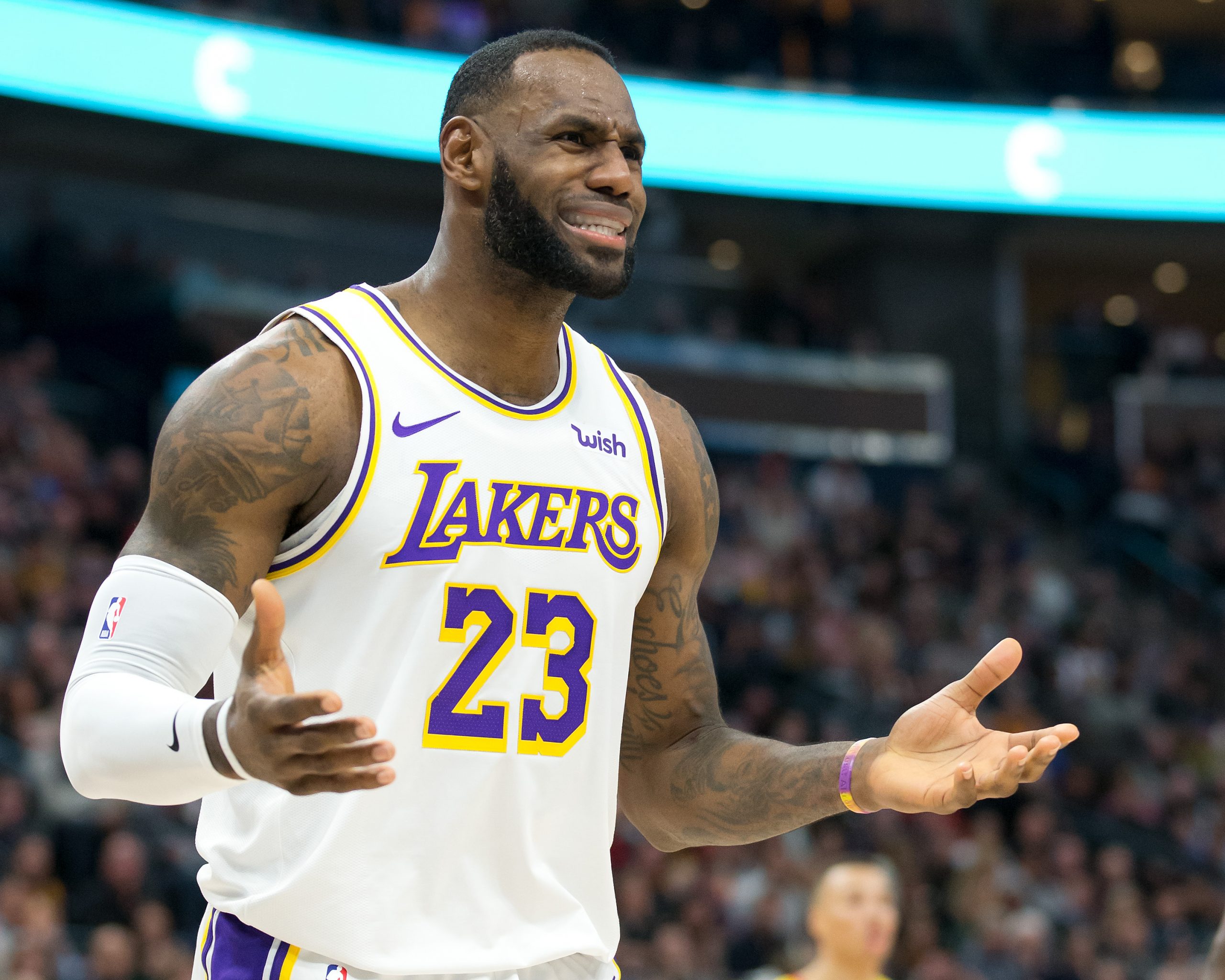 NBA: Los Angeles Lakers at Utah Jazz