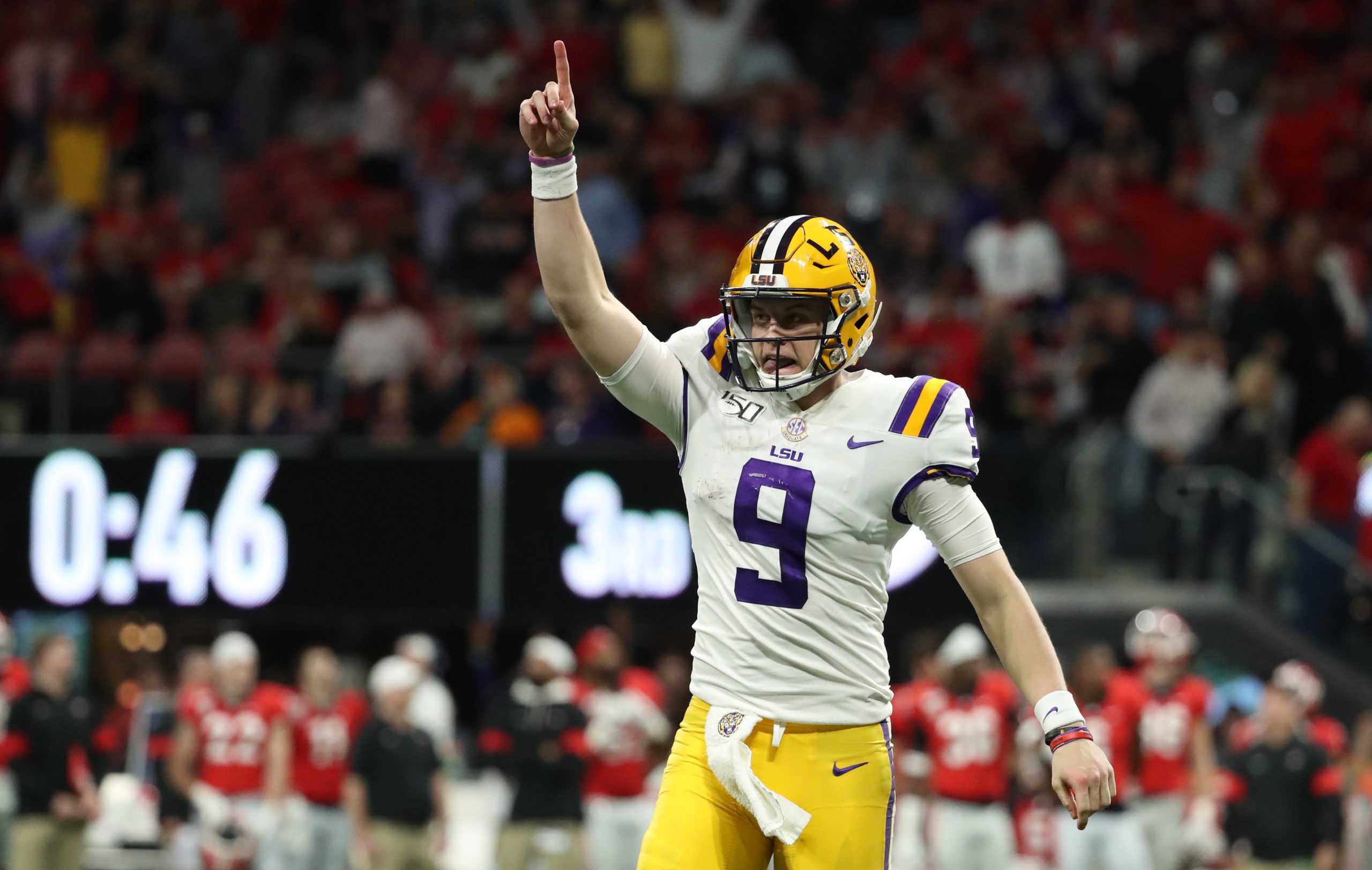 NCAA Football: SEC Championship-Georgia vs Louisiana State