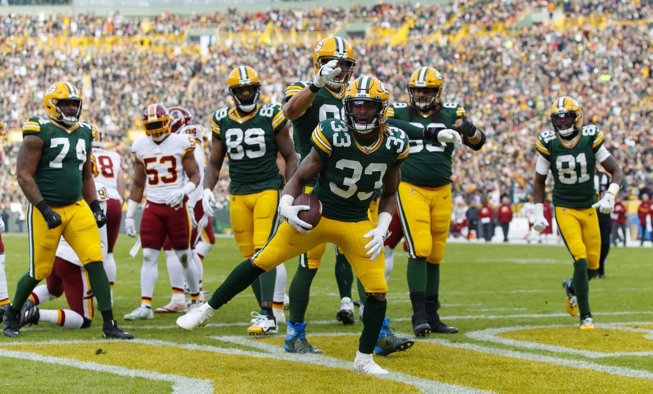 NFL: Washington Redskins at Green Bay Packers