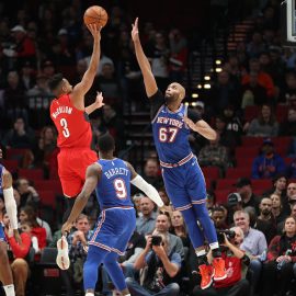 NBA: New York Knicks at Portland Trail Blazers