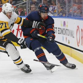 NHL: Pittsburgh Penguins at Edmonton Oilers