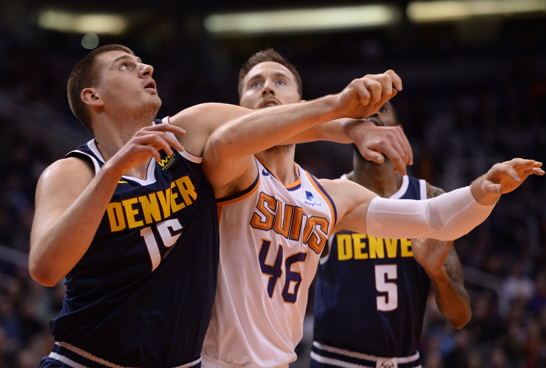 nikola jokic aron baynes