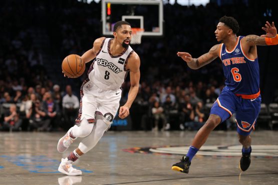 NBA: New York Knicks at Brooklyn Nets