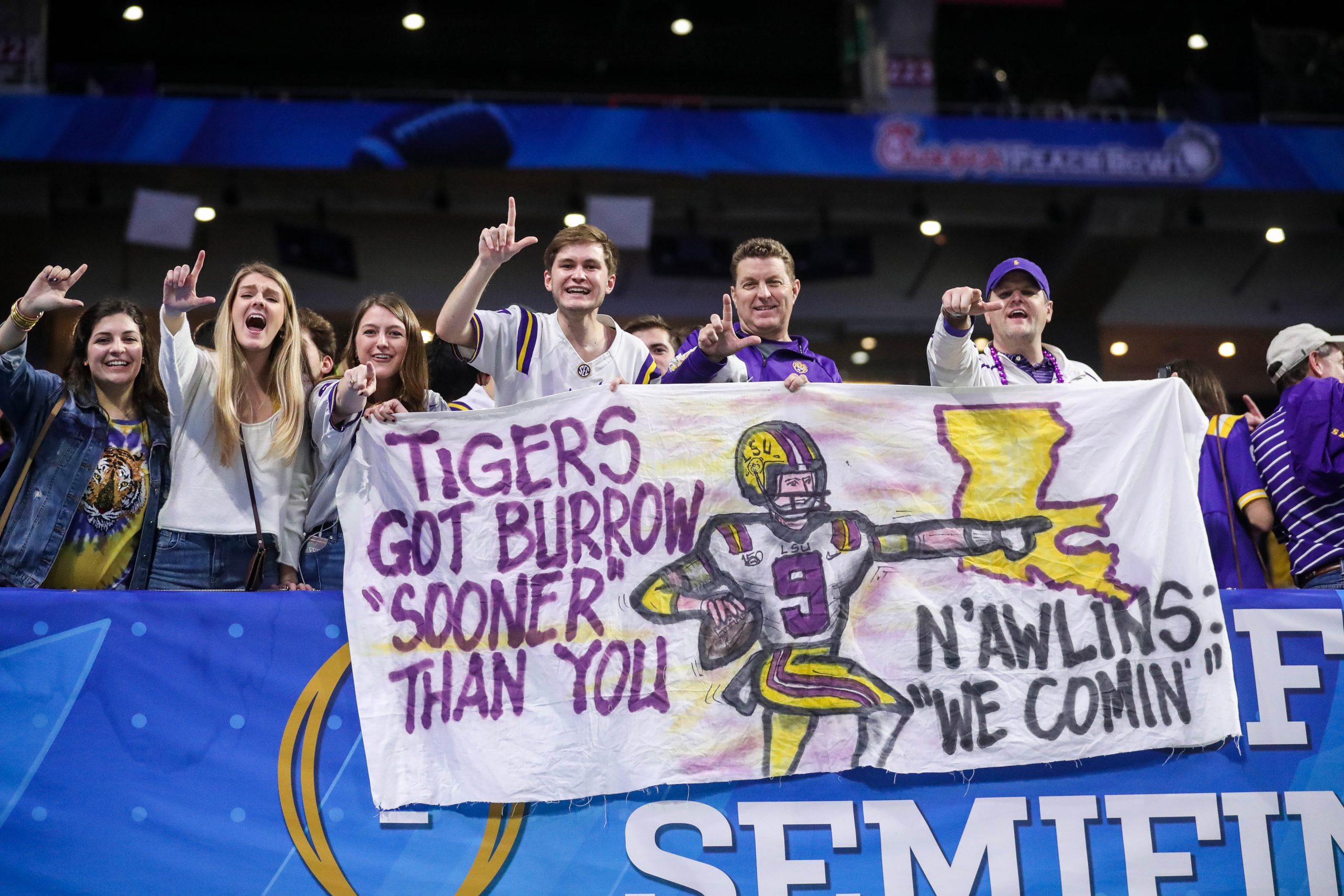 NCAA Football: College Football Playoff Semifinal-Oklahoma vs Louisiana State