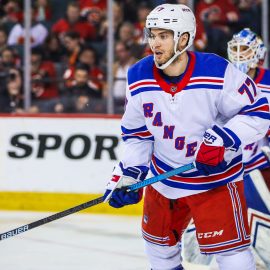 NHL: New York Rangers at Calgary Flames