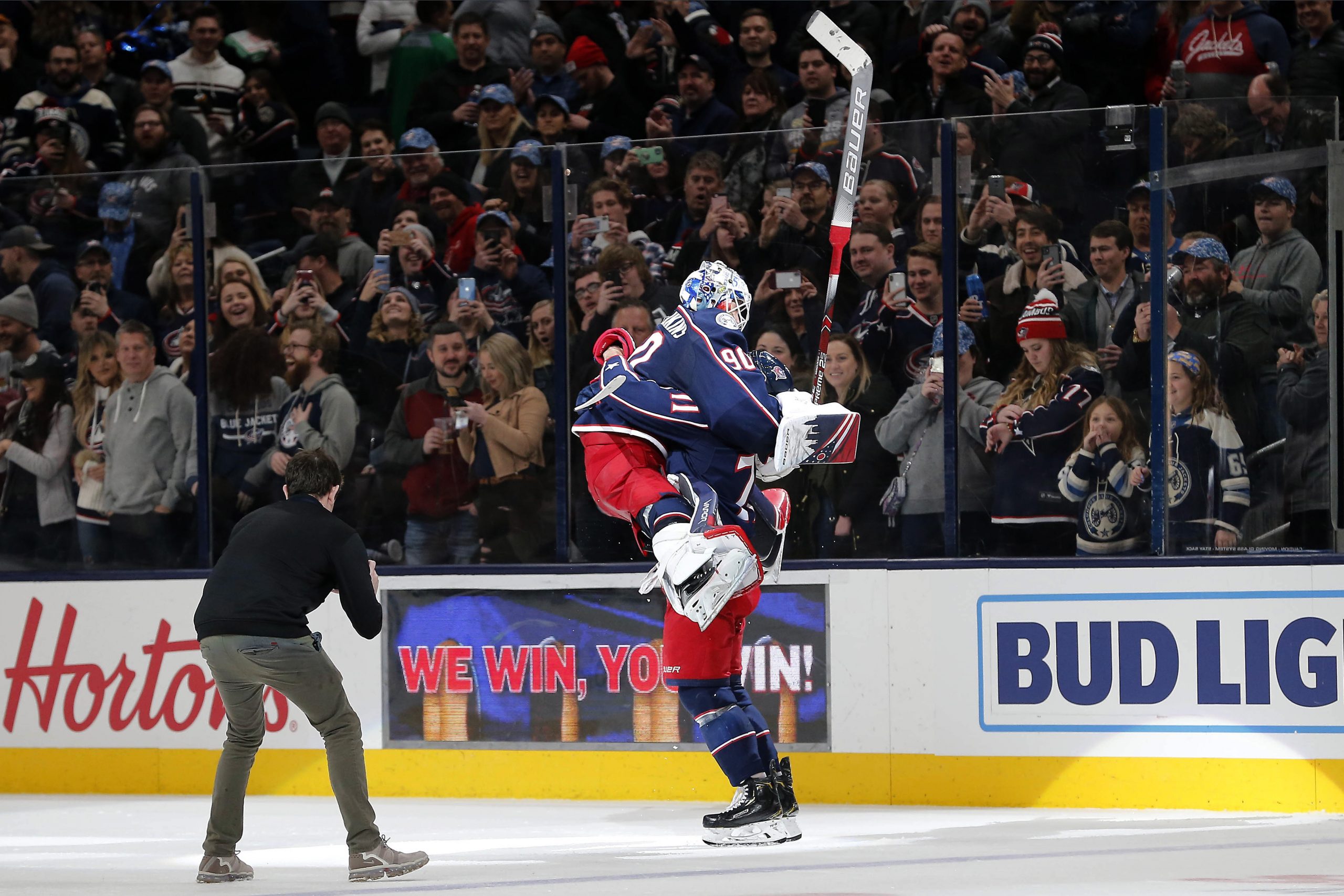 NHL: Carolina Hurricanes at Columbus Blue Jackets
