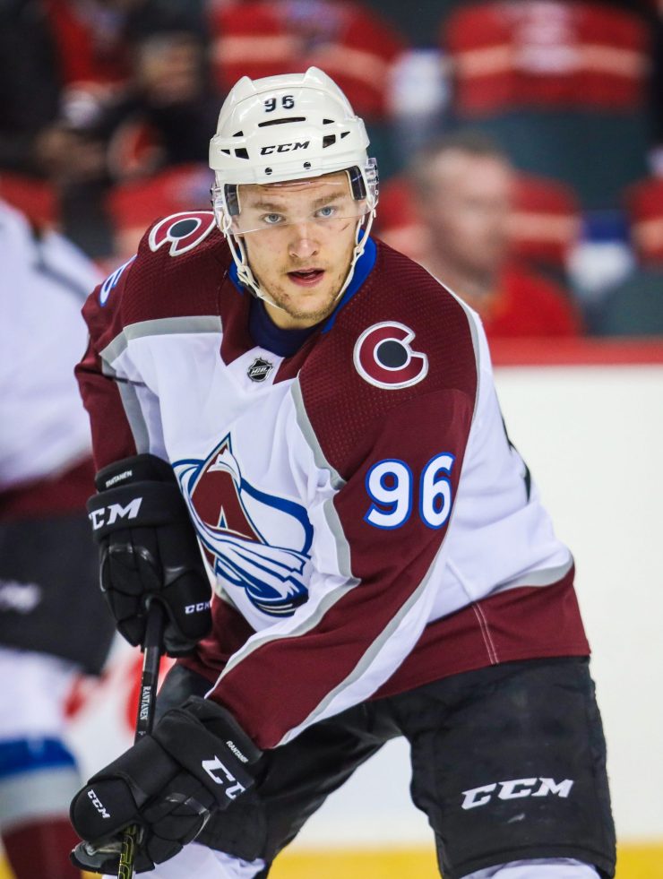 NHL: Stanley Cup Playoffs-Colorado Avalanche at Calgary Flames