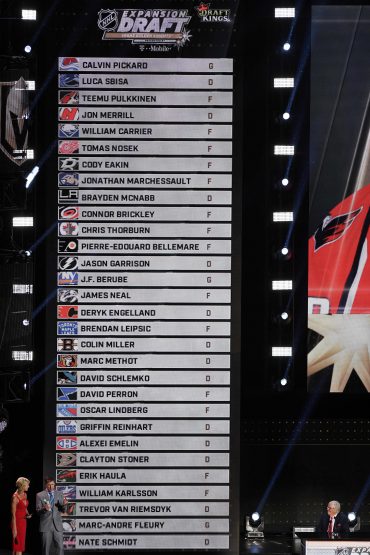 NHL: NHL Awards and Expansion Draft
