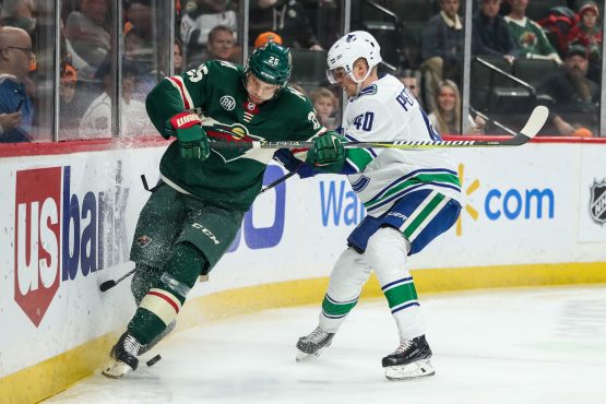 NHL: Vancouver Canucks at Minnesota Wild